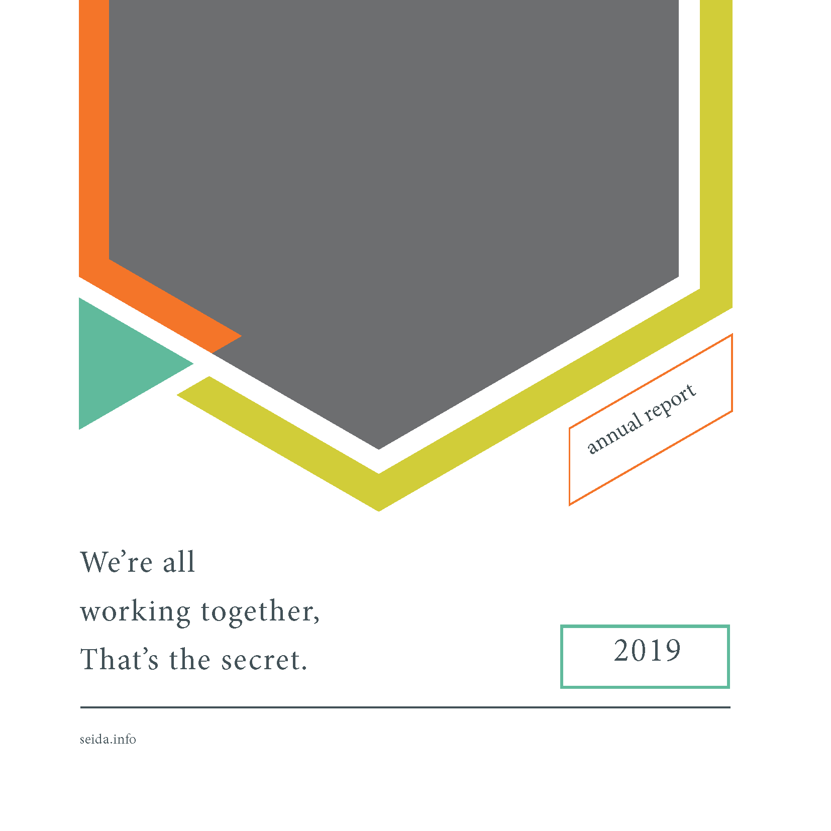 2019 SEIDA Annual Report-cover pg